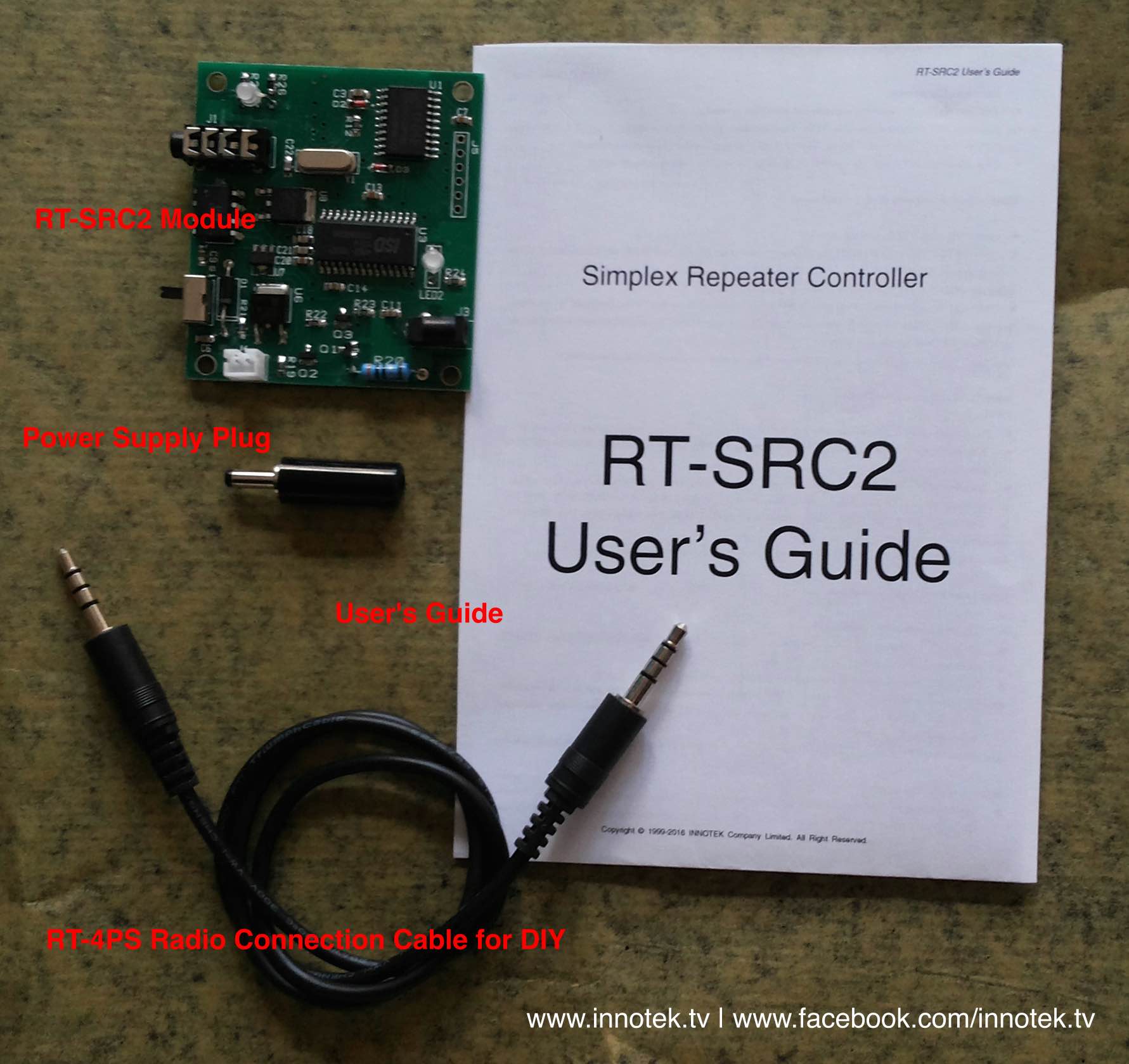 INNOTEK RTSRC2 Simplex Repeater Controller Module For Baofeng Radio